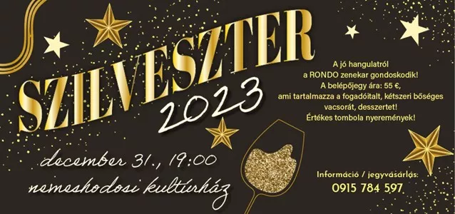 Szilveszteri bál Nemeshodos