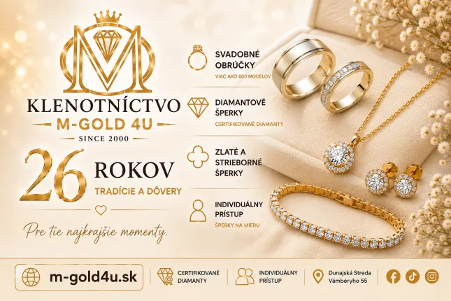 M-gold 4U klenotníctvo Dunajská Streda